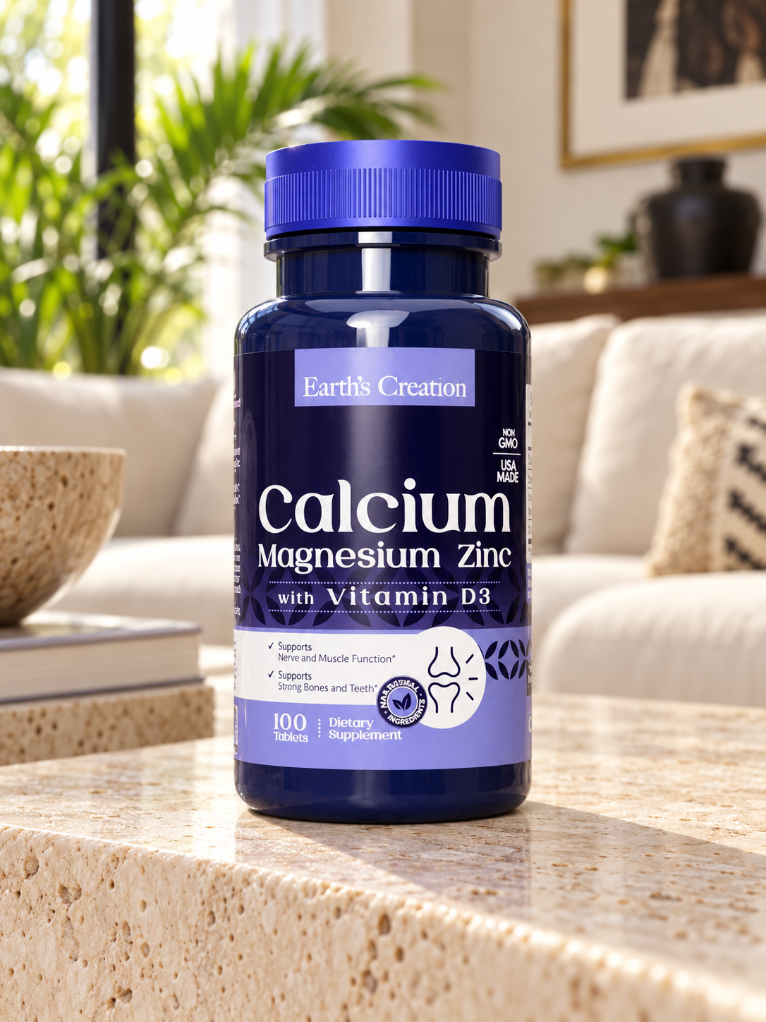 CALCIUM, MAGNESIUM AND ZINC X100