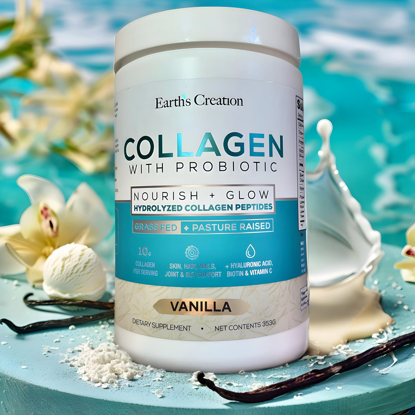 Hydrolyzed Collagen Peptides + Probiotics
