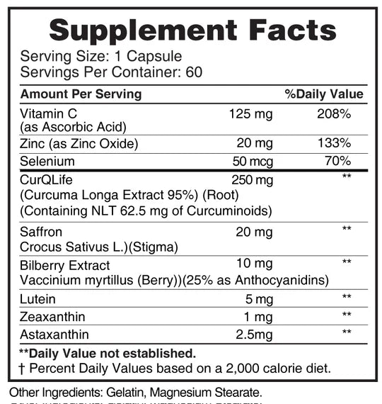 Vision Formula with CurQLife