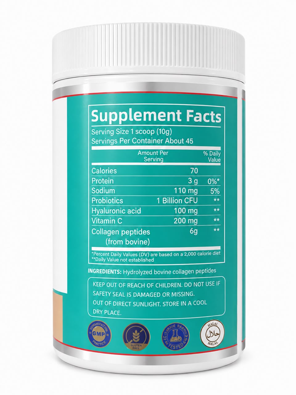 Nature’s Best Whitening Collagen Powder