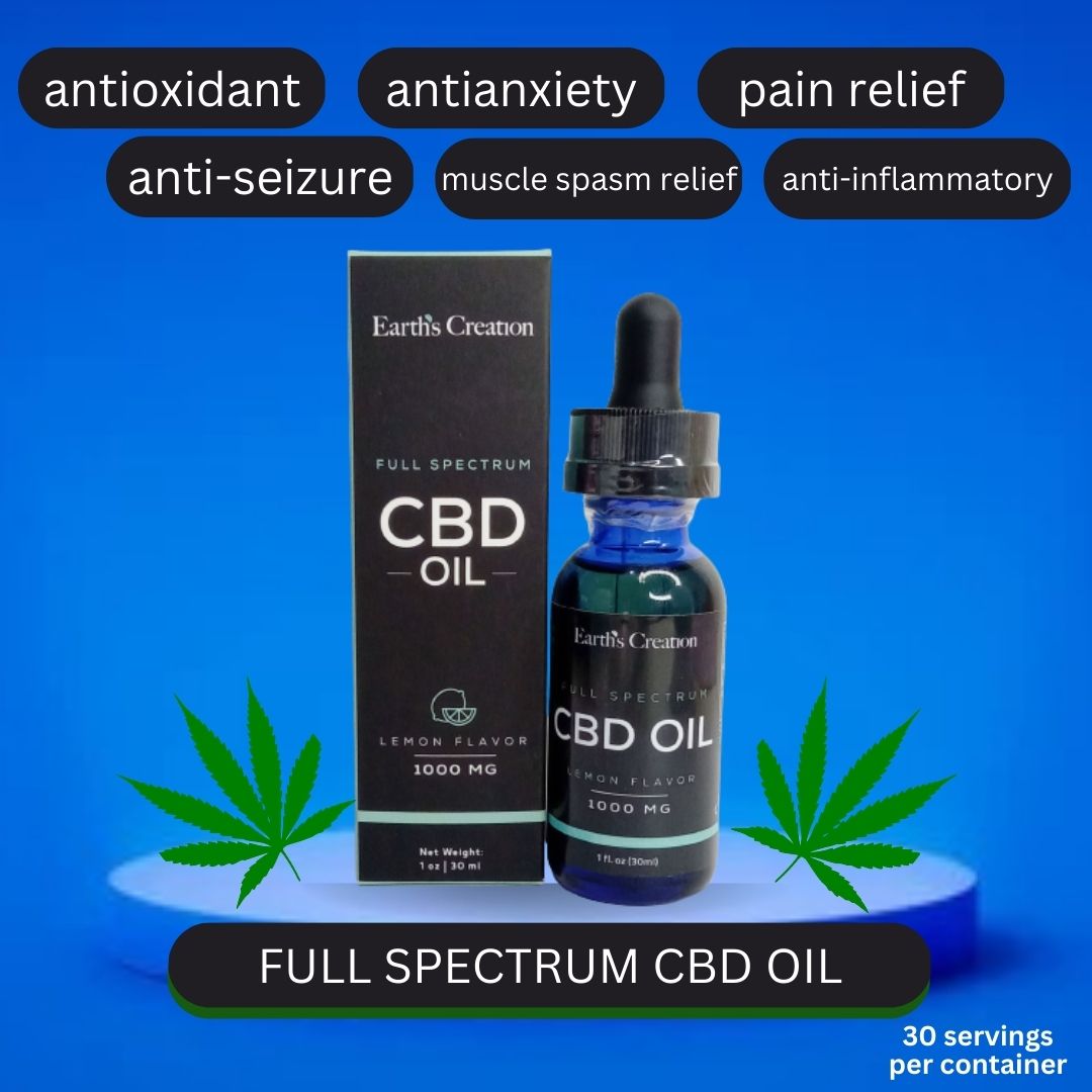 Earth’s Creation Full Spectrum CBD Oil