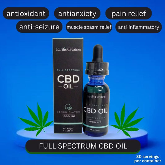 Earth’s Creation Full Spectrum CBD Oil