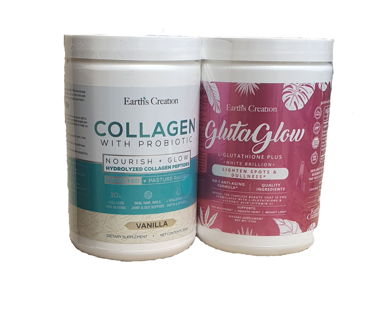 Collagen Probiotic (VANILLA) & GlutaGlow Bundle