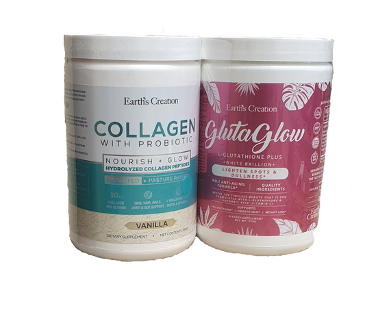 Collagen Probiotic (VANILLA) & GlutaGlow Bundle