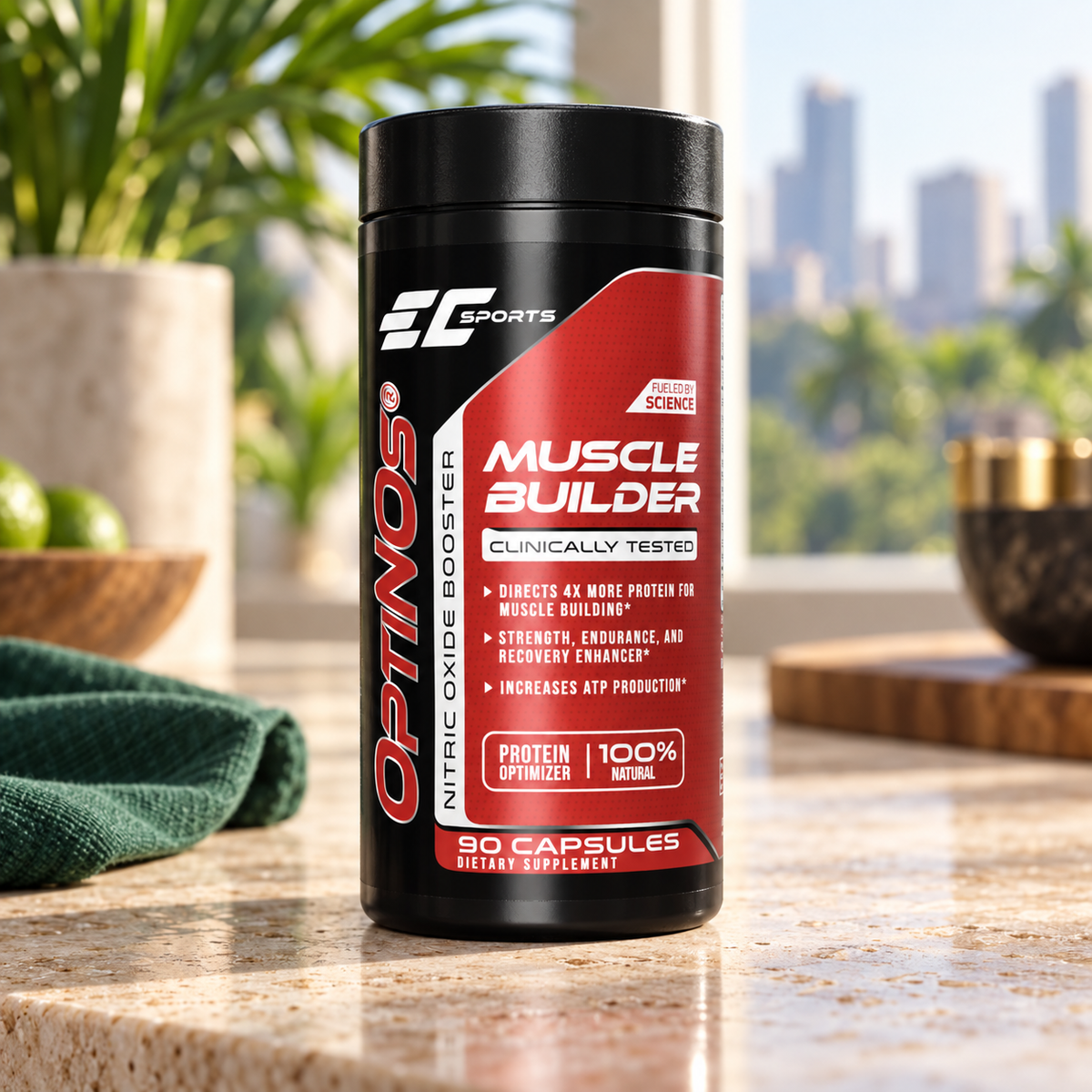 OptiNOs® Muscle Builder & Nitric Oxide Booster
