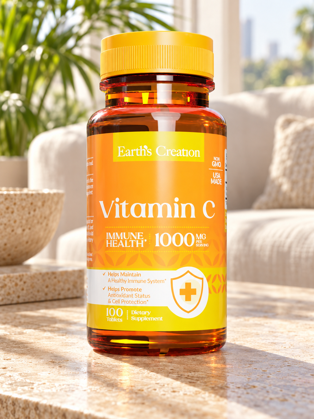 E/C VITAMIN C 1000mg