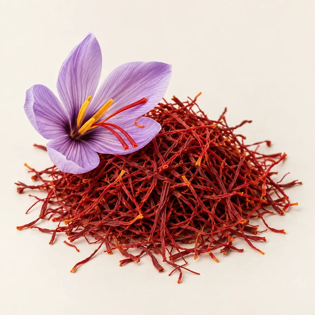 Saffron ingredient illustration