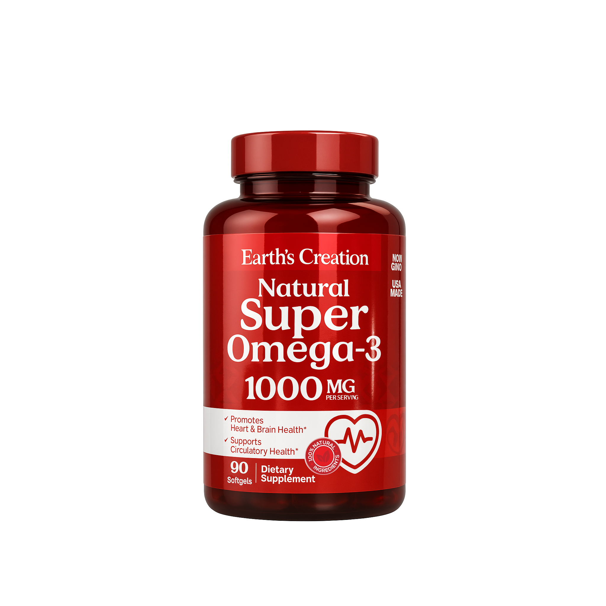 Earth’s Creation Natural Super Omega-3 – 1000mg