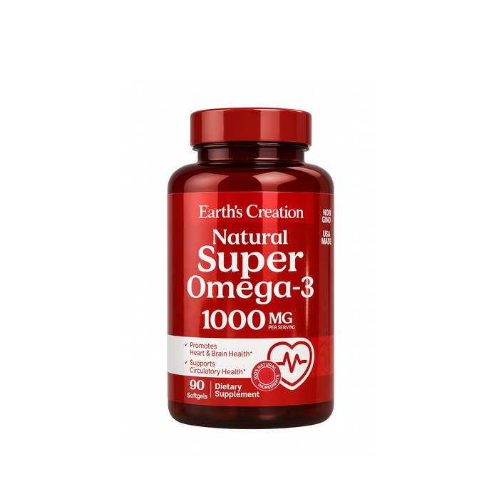 Earth’s Creation Natural Super Omega-3 – 1000mg