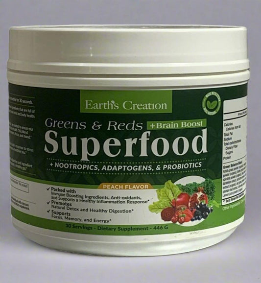 Greens & Reds SuperFood + Brain Boost