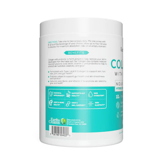 Hydrolyzed Collagen Peptides + Probiotics