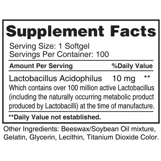 Probiotic Acidolphilus